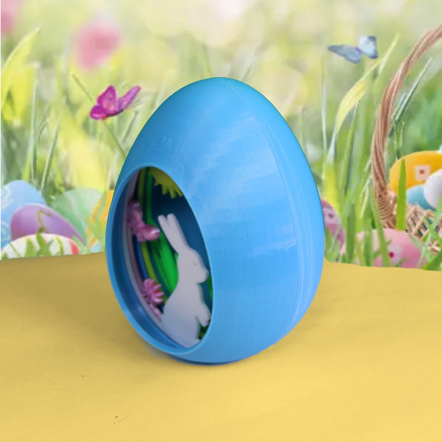 Easter Egg Shadow Box