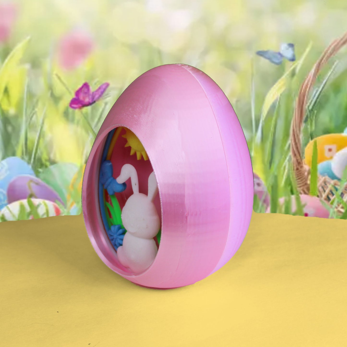Easter Egg Shadow Box
