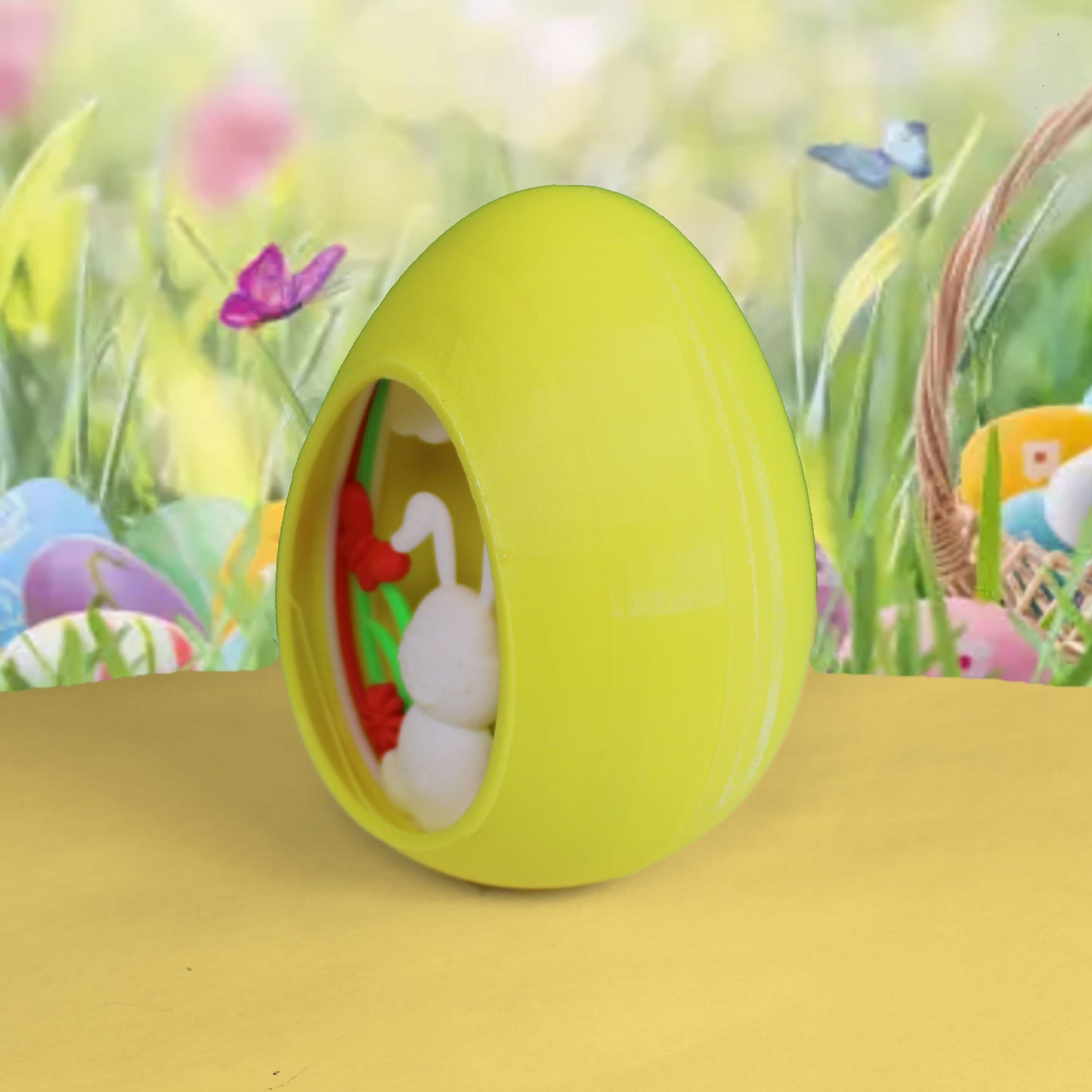 Easter Egg Shadow Box