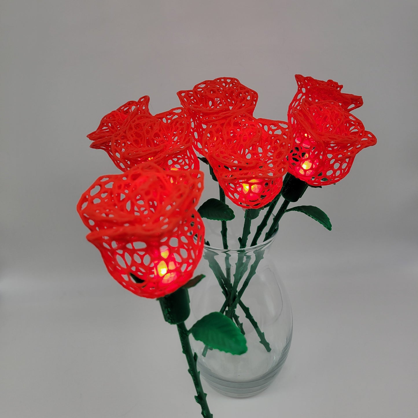 Rose, Intricate Illuminated