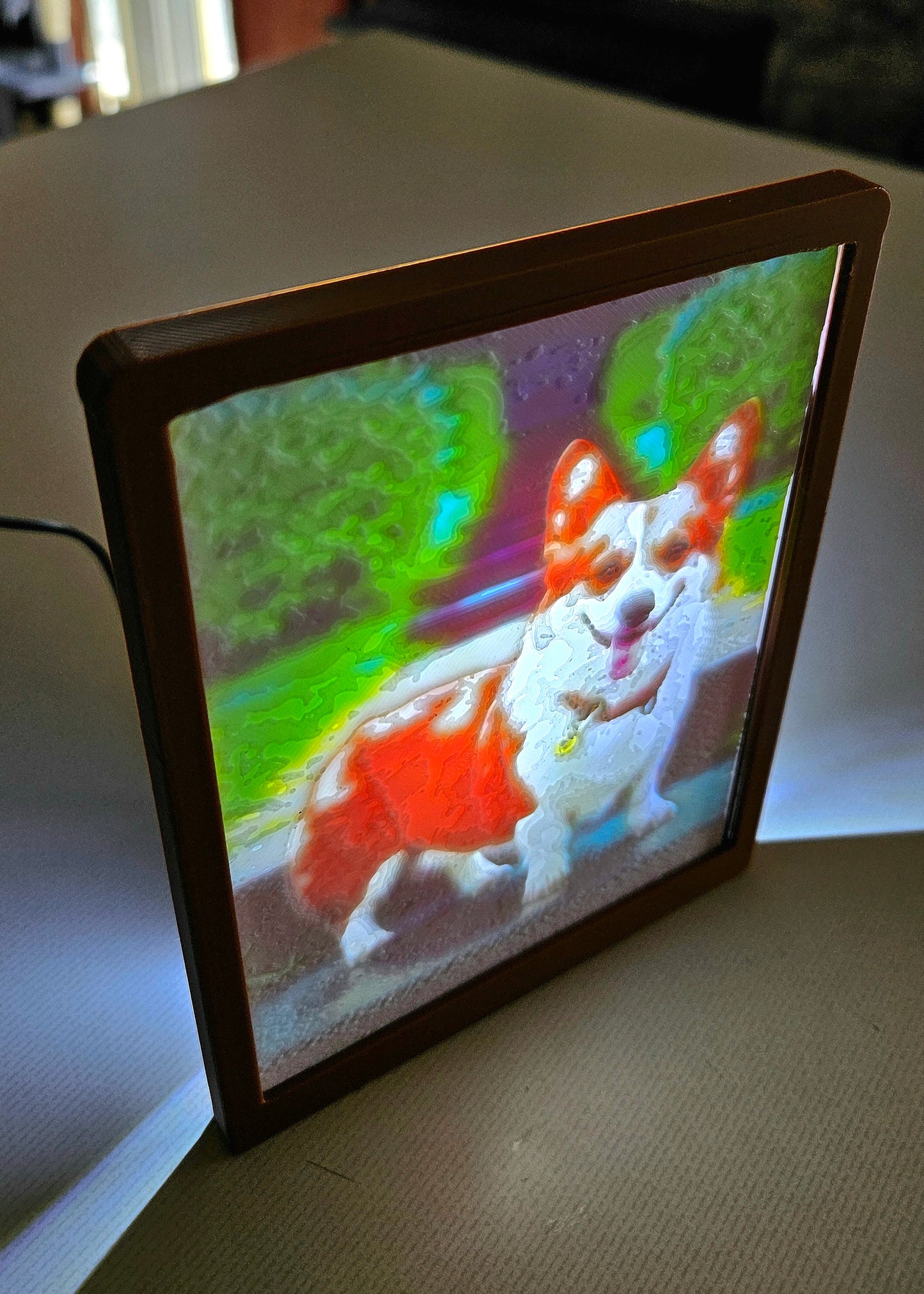 Dog - Corgi - Desktop or Night Light Display