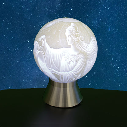 Aquarius Zodiac Light Globe - Jan 20 - Feb 19