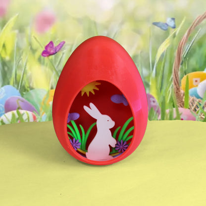 Easter Egg Shadow Box