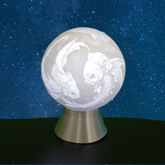 Pisces Zodiac Light Globe - Feb 20 - Mar 19