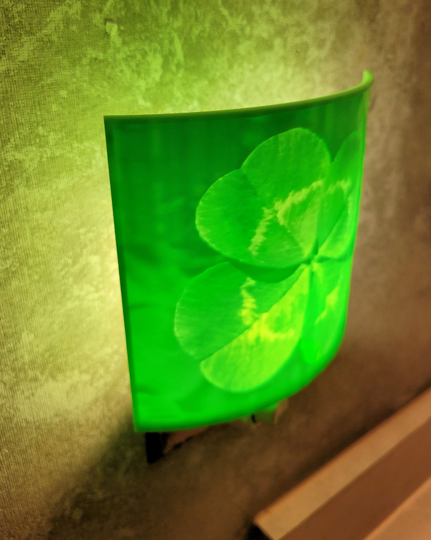 St. Patrick's Day, 4 Leaf Clover Night Light