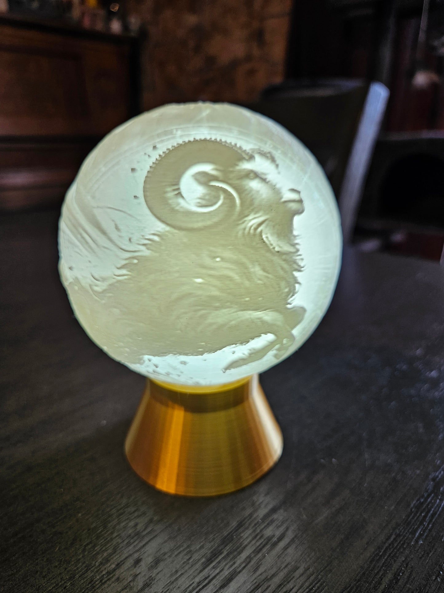 Aries Zodiac Light Globe - Mar 21 - Apr 20