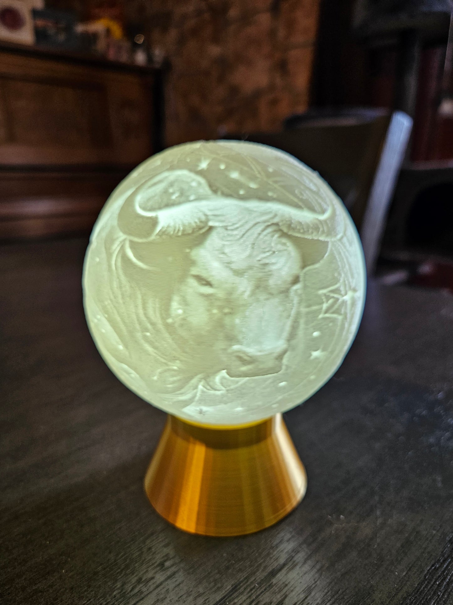 Taurus Zodiac Light Globe - Apr 21 - May 20
