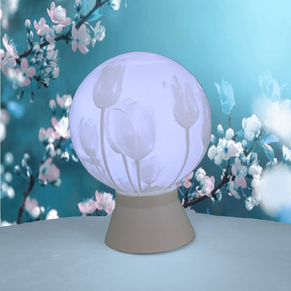 April Birth Month Flower Light Globe - Daisy , Tulip