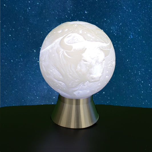 Taurus Zodiac Light Globe - Apr 21 - May 20