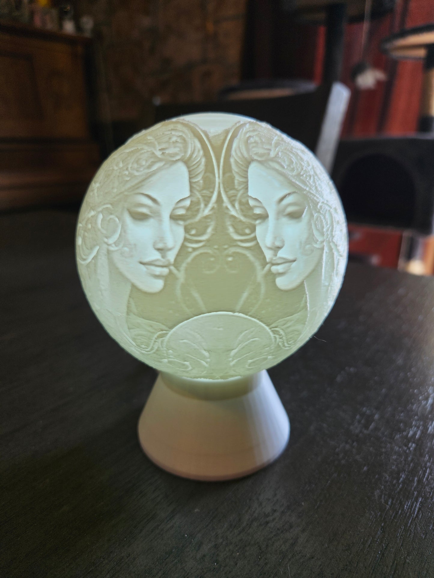 Gemini Zodiac Light Globe - May 21 - Jun 20