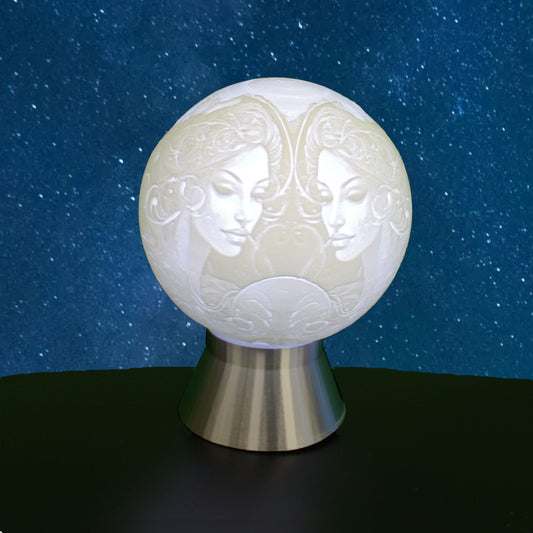 Gemini Zodiac Light Globe - May 21 - Jun 20