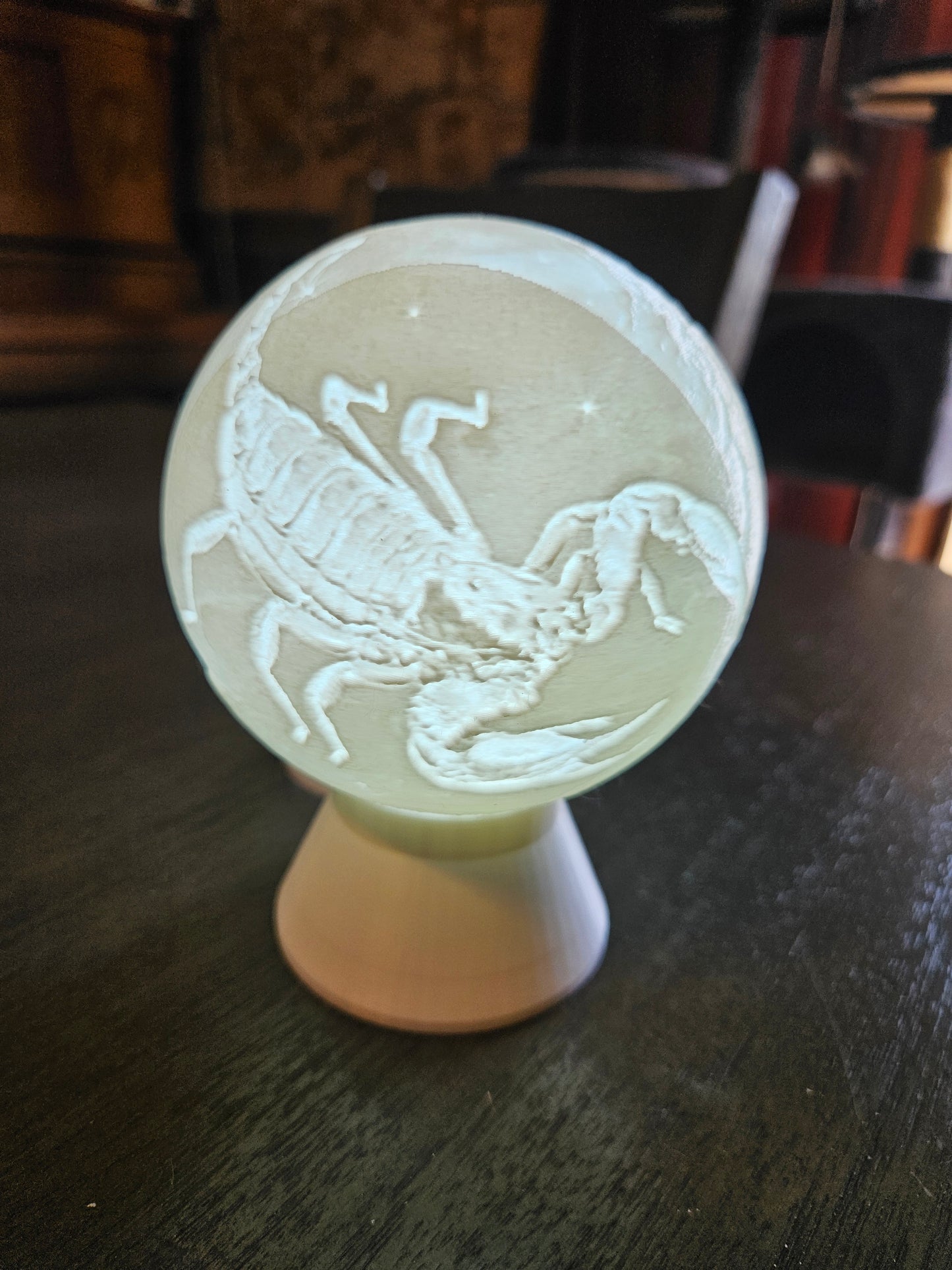 Scorpio Zodiac Light Globe - Oct 23 - Nov 22
