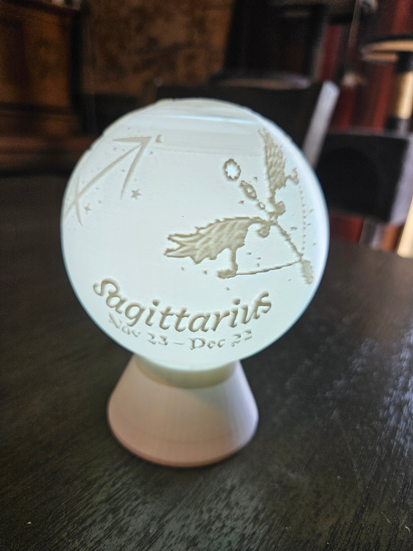 Sagittarius Zodiac Light Globe - Nov 23 - Dec 22