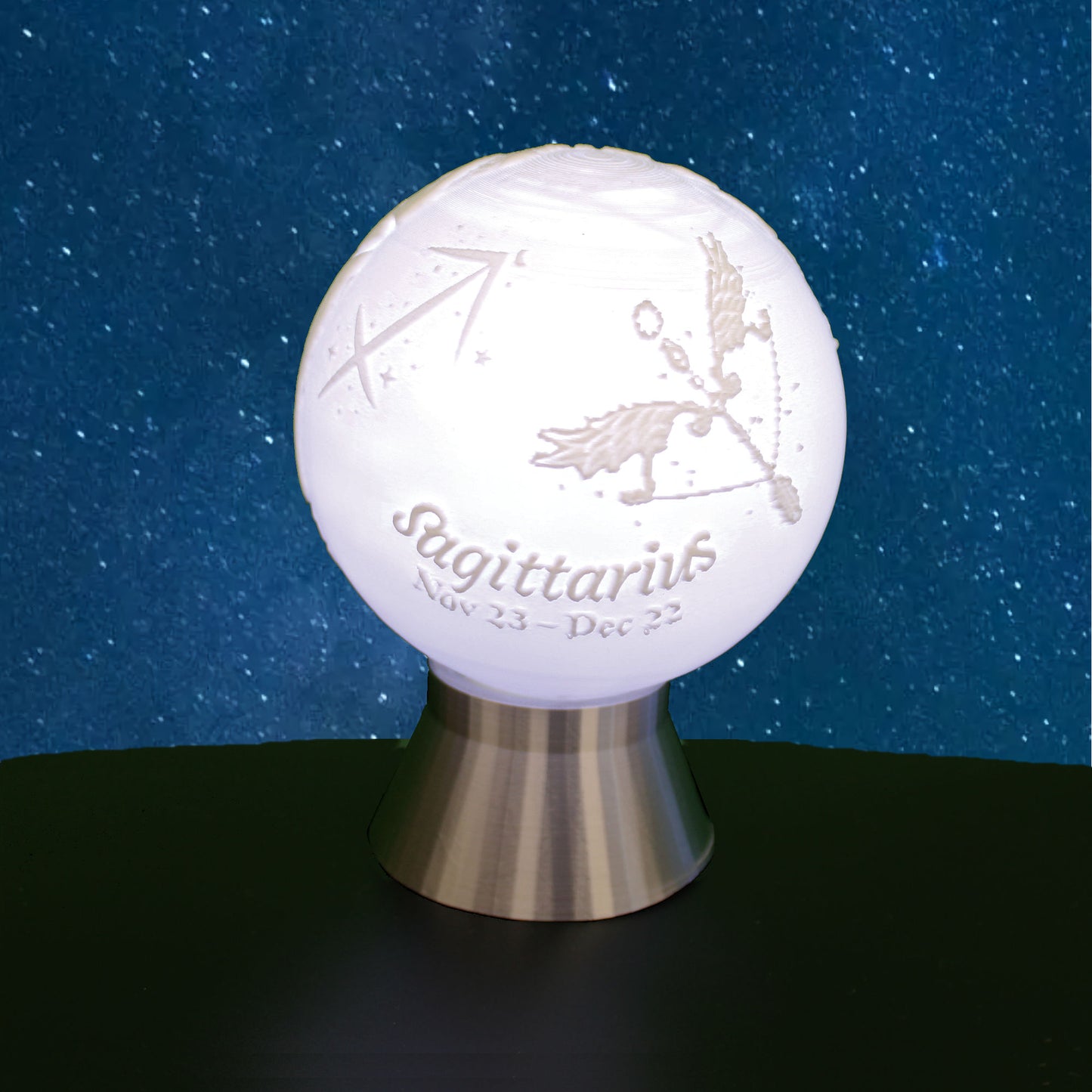 Sagittarius Zodiac Light Globe - Nov 23 - Dec 22