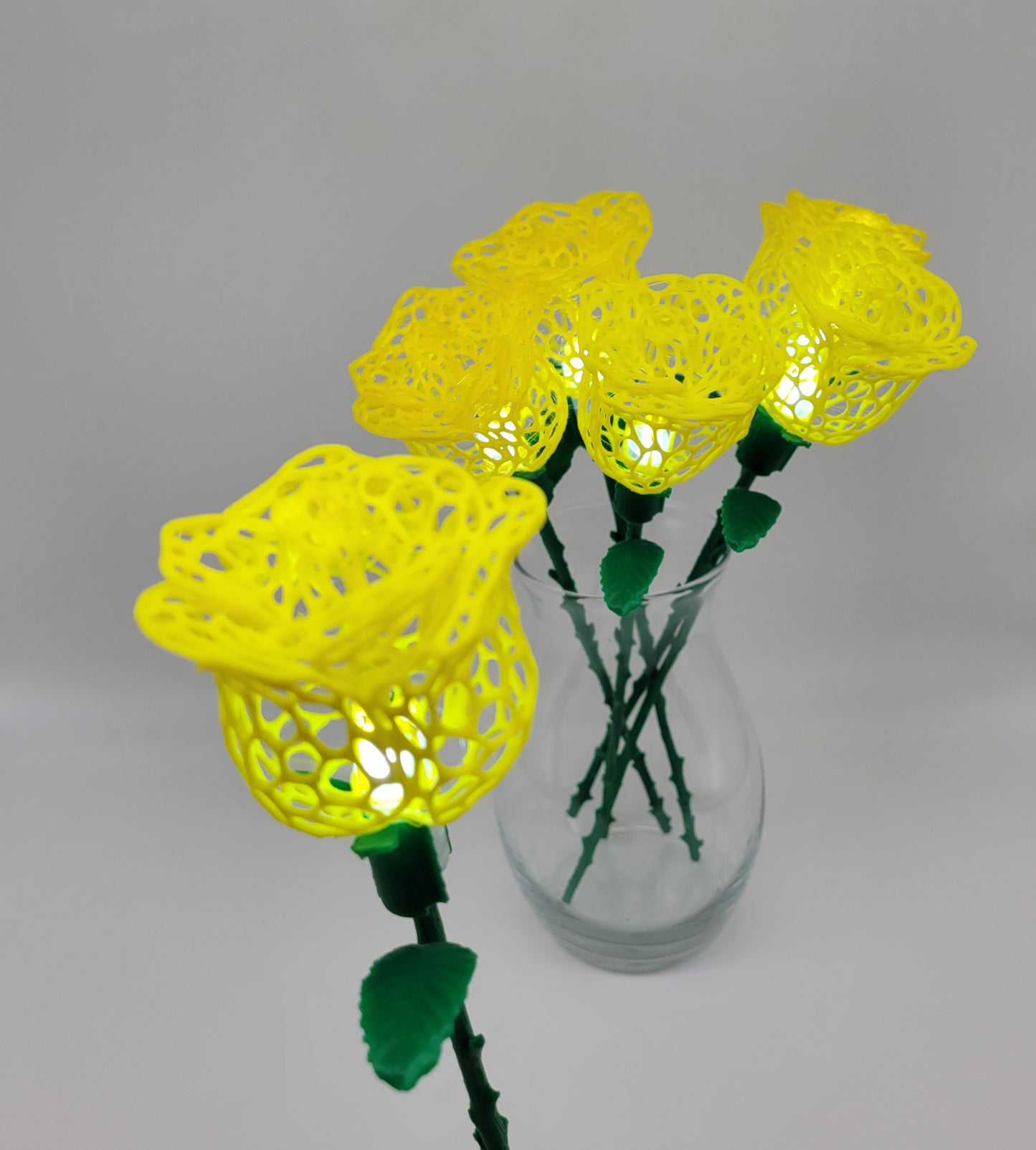Rose, Intricate Illuminated