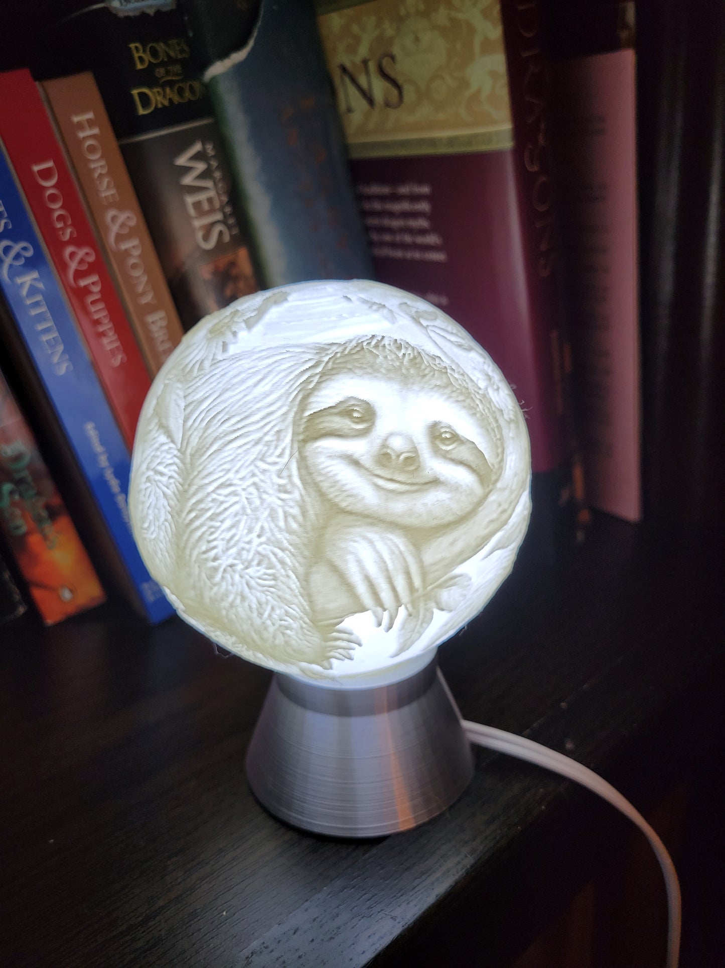 Sloth Light Globe