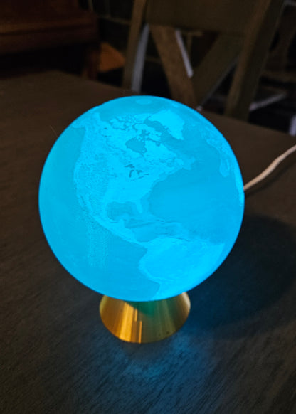 Earth _ The Blue Marble Light Globe