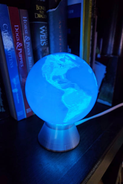 Earth _ The Blue Marble Light Globe