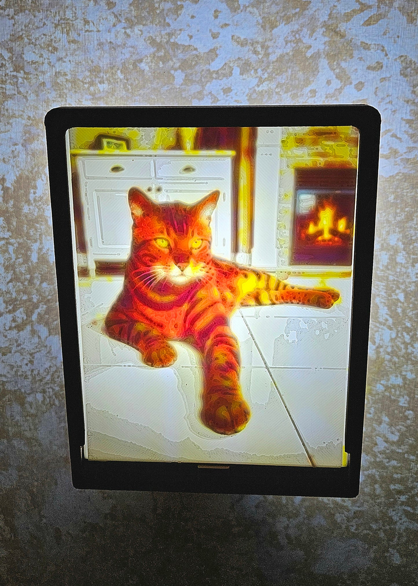 Cat - Tabby Desktop or Night Light Display