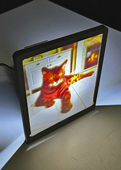 Cat - Tabby Desktop or Night Light Display
