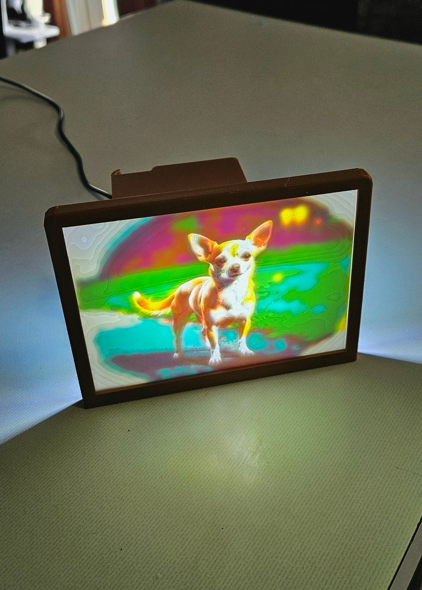 Dog - Chihuahua - Desktop or Night Light Display