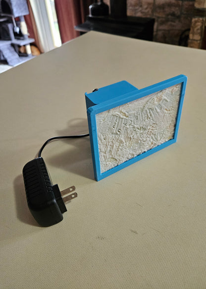 Coral Reef Sea Turtle - Desktop or Night Light Display