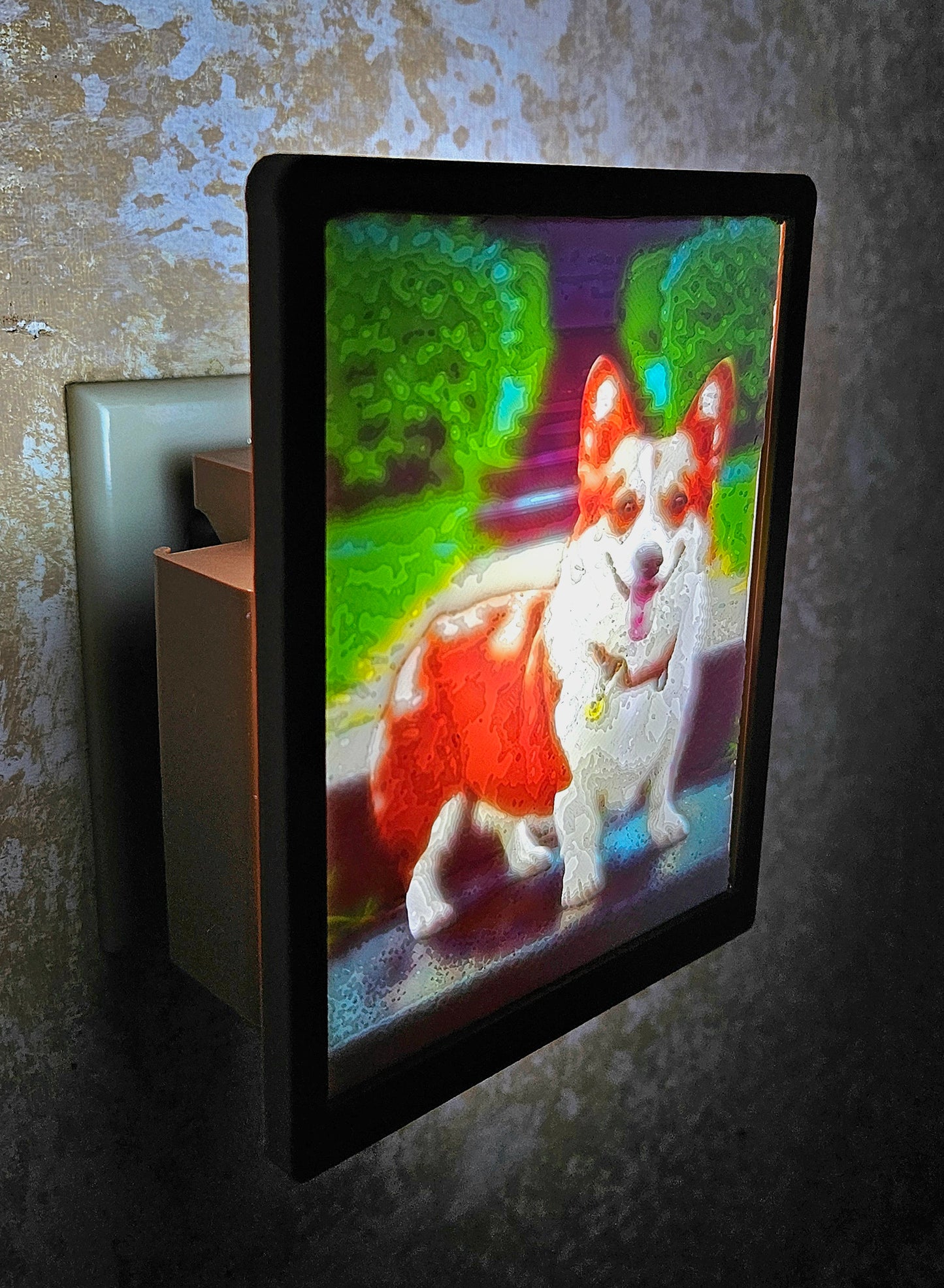 Dog - Corgi - Desktop or Night Light Display