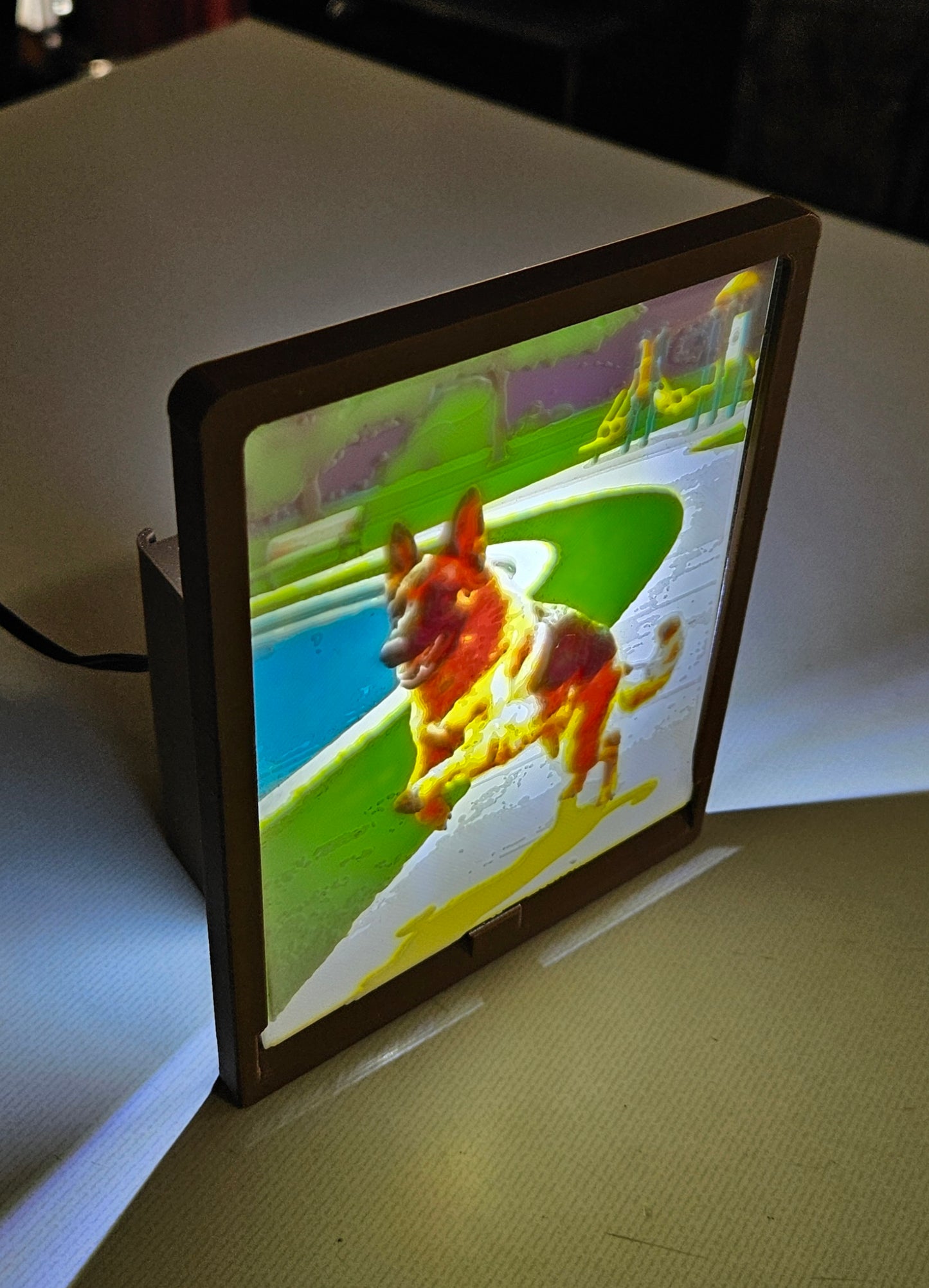 Dog - German Shepherd - Desktop or Night Light Display