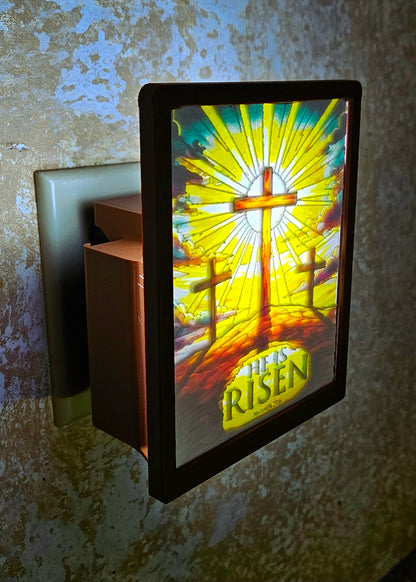 Easter - He is Risen Full Color Night Light