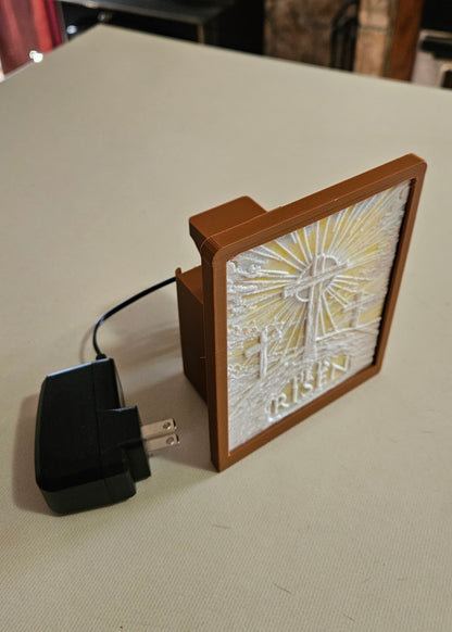 Easter - He is Risen Full Color Night Light