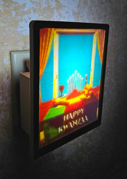 Kwanzaa Desktop or Night Light Display