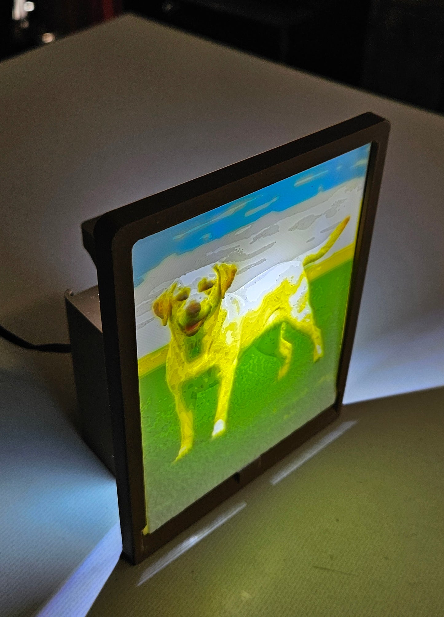Dog - Labrador Retriever - Desktop or Night Light Display