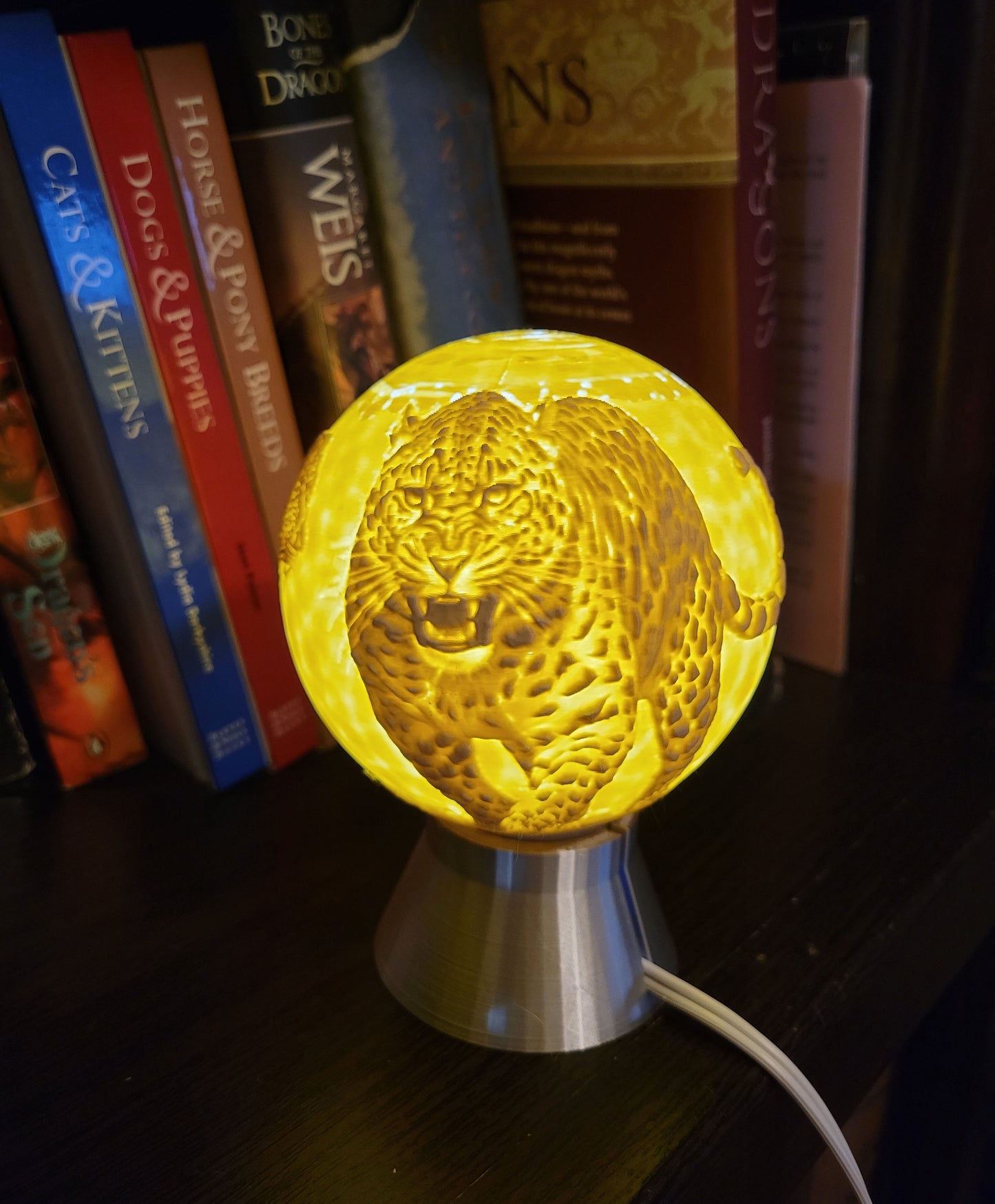 Leopard Light Globe