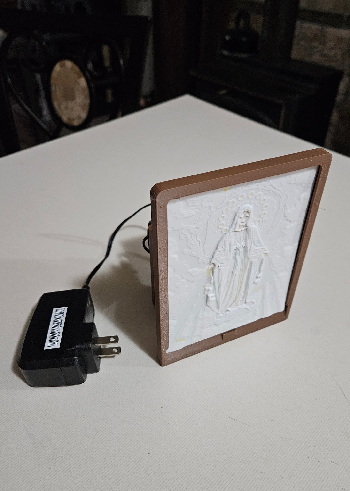 Virgin Mary Our Lady of Grace - Desktop or Night Light Display
