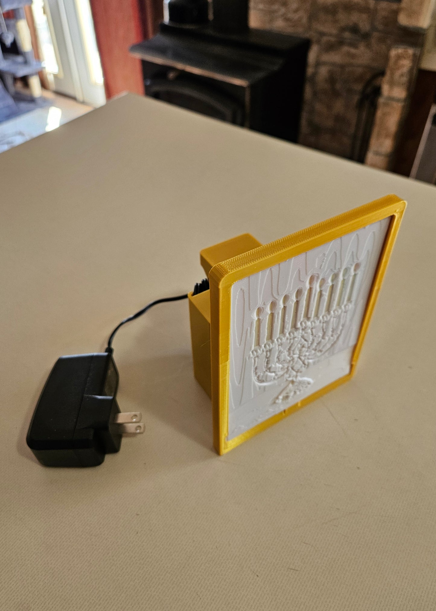 Menorah - Hanukkah Desktop or Night Light Display