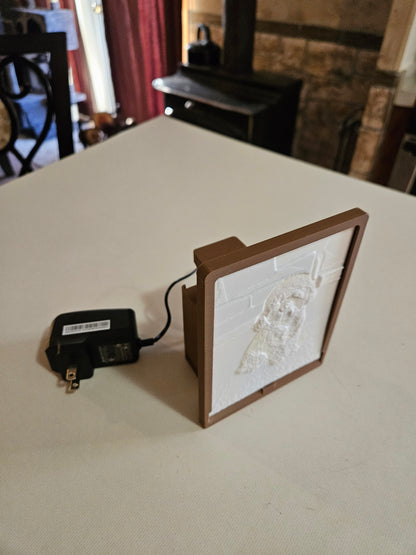 Dog - Mini Poodle - Desktop or Night Light Display