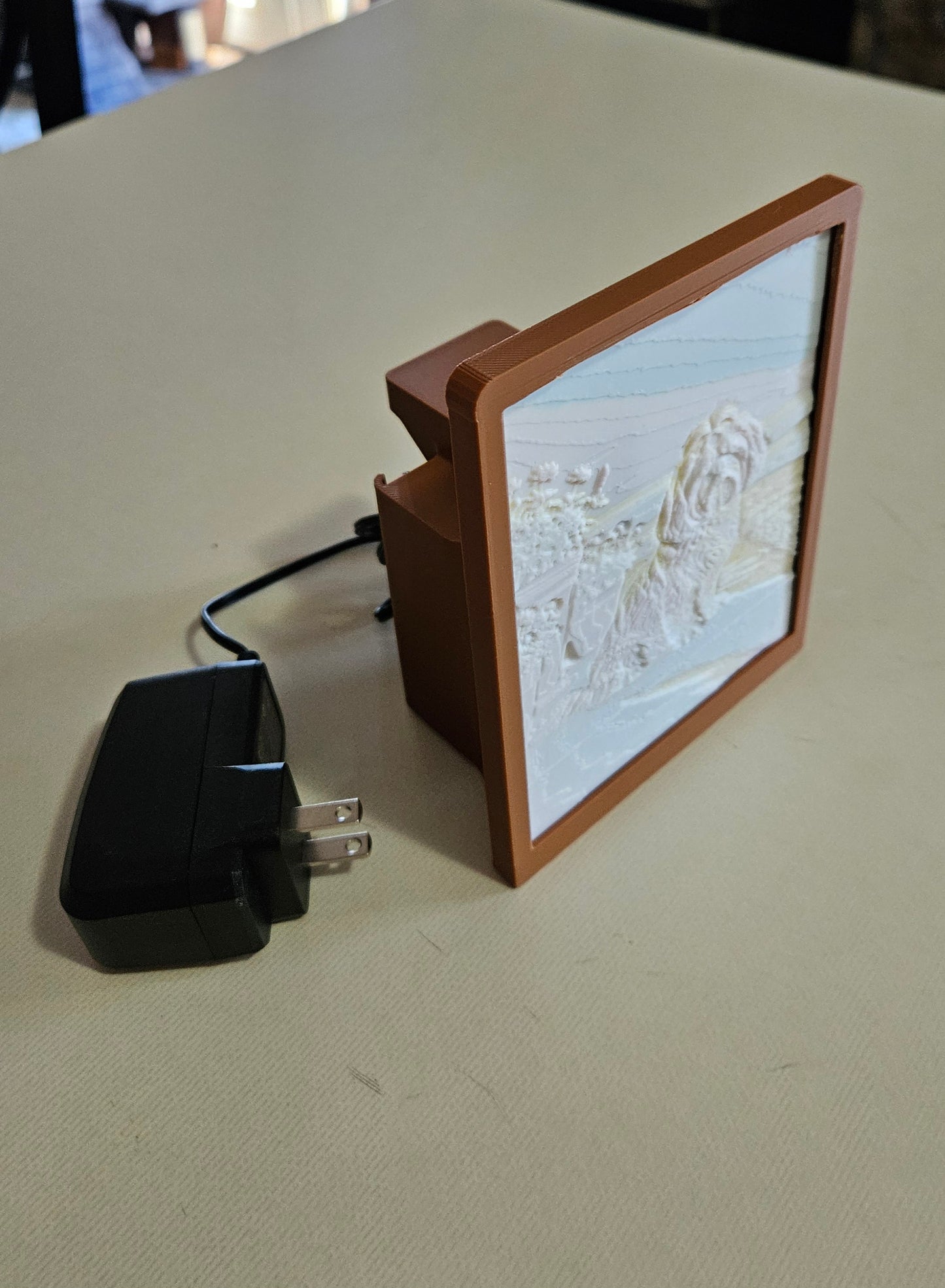 Dog - Shih Tzu - Desktop or Night Light Display