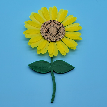 Sunflower Magnet _ 7 inch