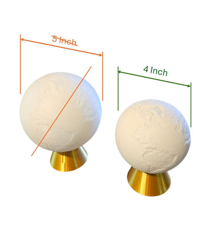 Earth _ White Globe Light