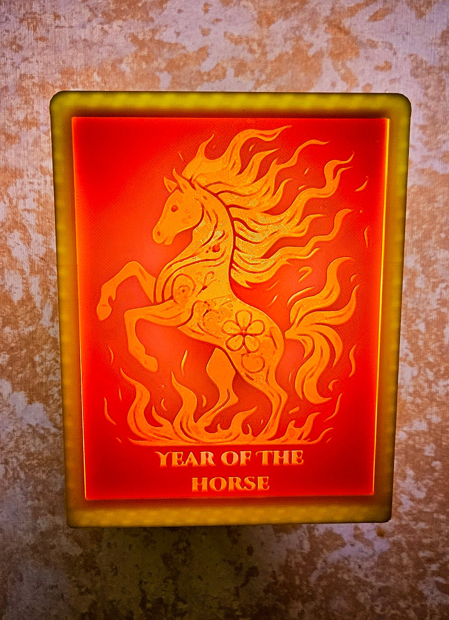 Year of the Horse - Lunar New Year Desktop or Night Light Display