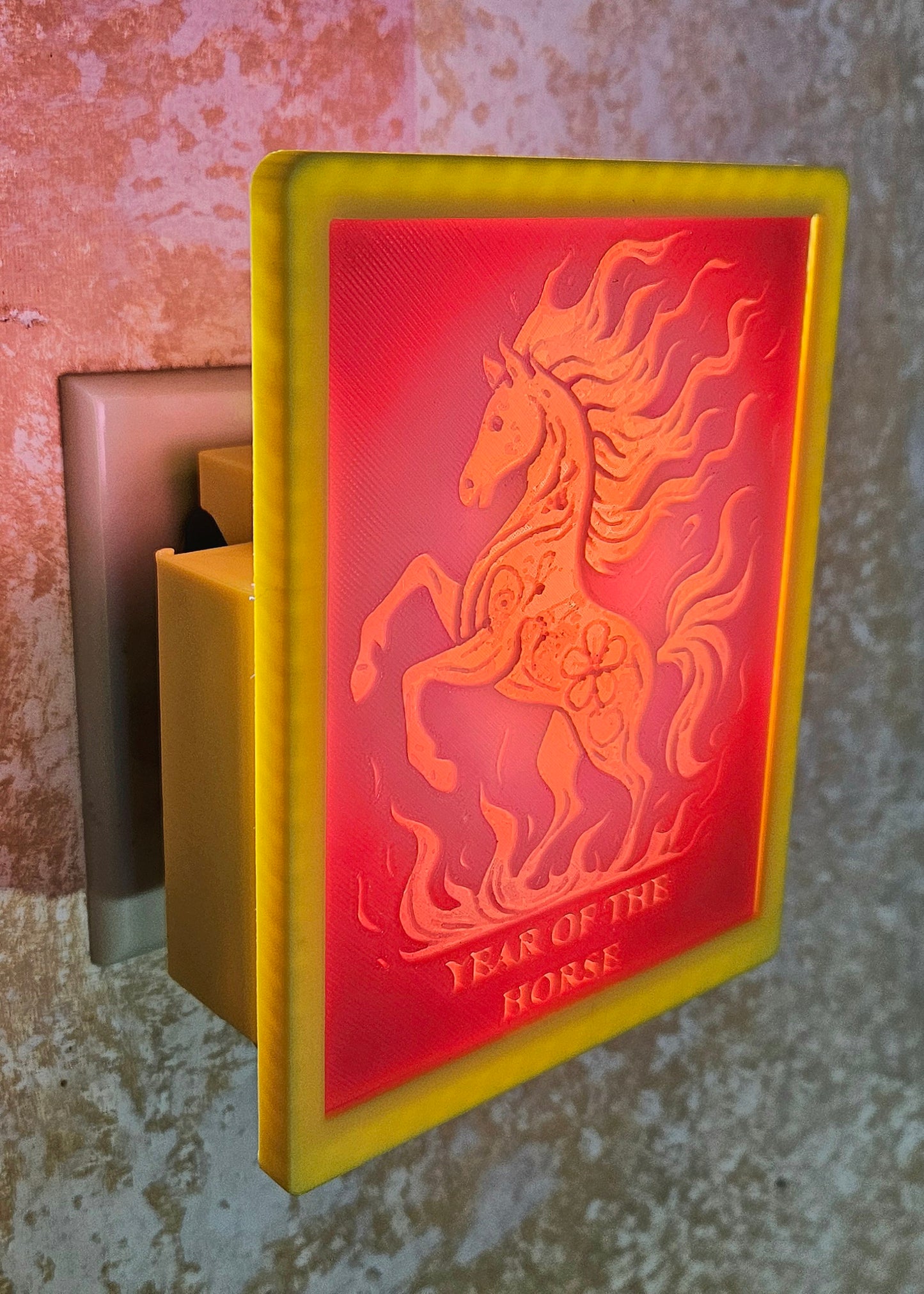 Year of the Horse - Lunar New Year Desktop or Night Light Display