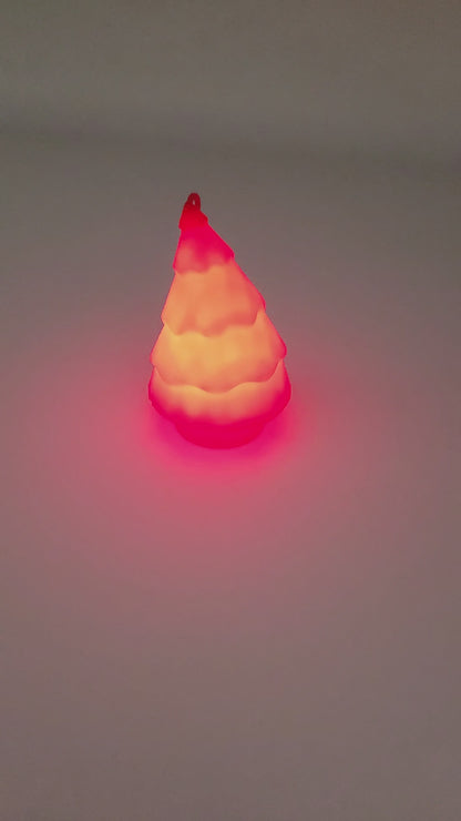Illuminated Christmas Tree Ornament Decoration